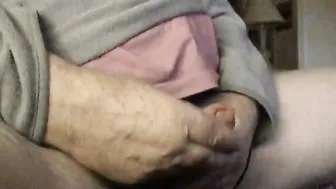 Papá amateur paja y masturbación de polla pequeña