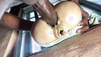 Super dicker bekommt harten bareback-fick und süßen creampie
