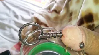 هاوي ألماني منفرد مع توسيع الإحليل وألعاب جنسية جديدة