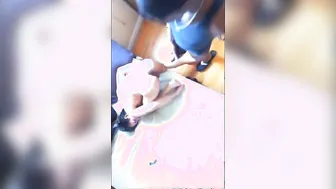 Twink amateur toma gran polla negra a pelo