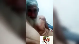 胖阿拉伯 daddy 被年轻男同志情人热烈肛交