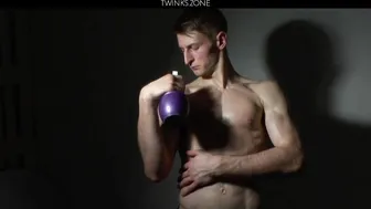 Casting de flex muscular - jan rocek solo masturbación