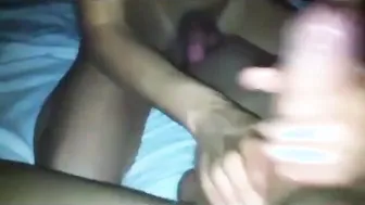 Blowjob e punheta amador com pau grande gay