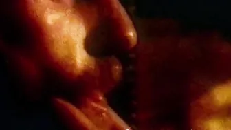 O gato retrô michel zen desfruta de uma chupada intensa e um boquet...