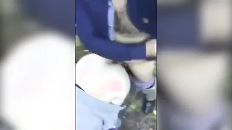 Anal amateur al aire libre con hakan