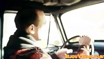 मार्विन मर्किन्स विंटेज हार्डकोर बड़े लंड फेटिश सीन में