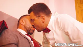 El musculoso italiano giuspel recibe un servicio hardcore en el hot...