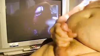 Compilação de urso peludo se masturbando até gozar