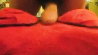 Skinny twink humps towel to thick cum orgasm