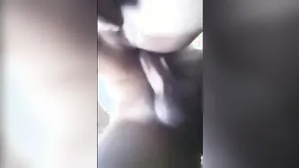 Pinoy amateur bareback creampie in public outdoors