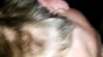 Older daddy with a fat dick gets a sloppy amateur blowjob