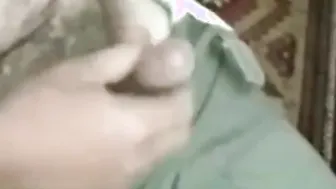ダディと男がカメラ前でオナニーとフェラ