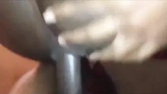 Amateur recibe una gran polla negra en una follada a pelo cruda