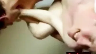 业余男娘给男友 sloppy 口交后无套后入