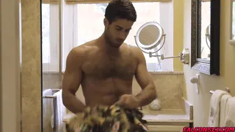 El novio butler y diego follan a pelo analmente al lado de la piscina
