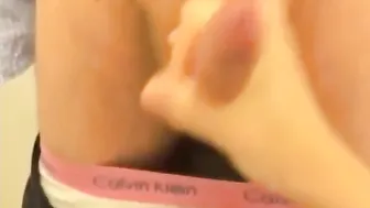 Two amateur friends jerk each other off on webcam