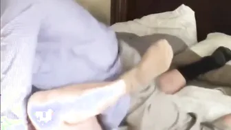 Married boss invites employee over for bareback fuck while wife is out