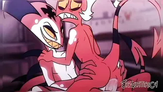 Helluva boss animación gay furry con follada anal