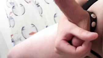 فتى ناعم يدوي هاوي وقذف