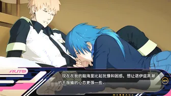 Personnages de jeu animé gay baisent hardcore dans une scène dmmd