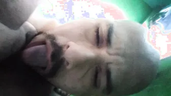 Twink deepthroats and rims before hardcore anal fuck