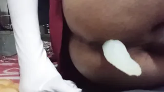 Horny amateur solo male anal toy play in hd