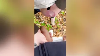 Cruising dans le parc pour la bite d'un hétéro