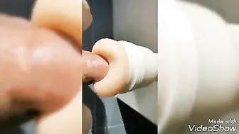 Amateur gay musculoso se juega el culo con un consolador grande en ...