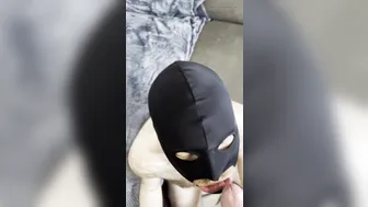 Meu amante recebe minha grande explosão no rosto