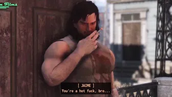 Twink es cornudo por el hermano de su novio en animación de fallout 4