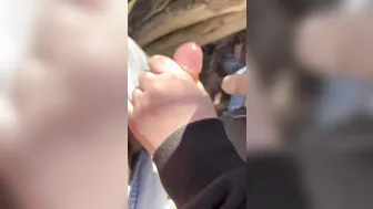 Cruising en el parque y follando a mi amigo hetero a pelo
