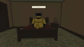 Roblox twink wakes up his buddy for a quick hard fuck