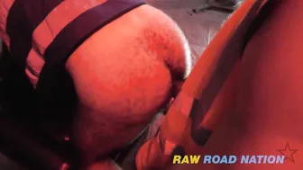 Random stud discovers a wild bareback orgy upstairs in cabin