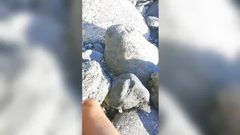 छुट्टी पर सीधा हट्टा-कट्टा आदमी अपना बड़ा खतना नहीं किया हुआ लंड हि...