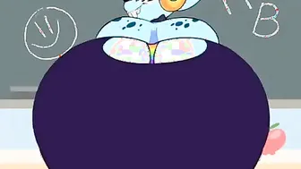 Lindo profesor femboy muestra su gran culo peludo