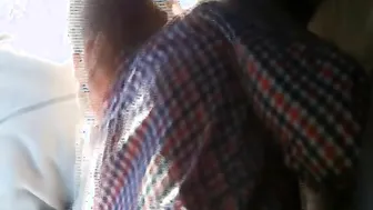 Mature mustached daddy gets outdoor blowjob from amateur