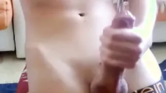 Twink amateur paja y tributo de semen