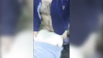 Follada a pelo amateur al aire libre con hakan